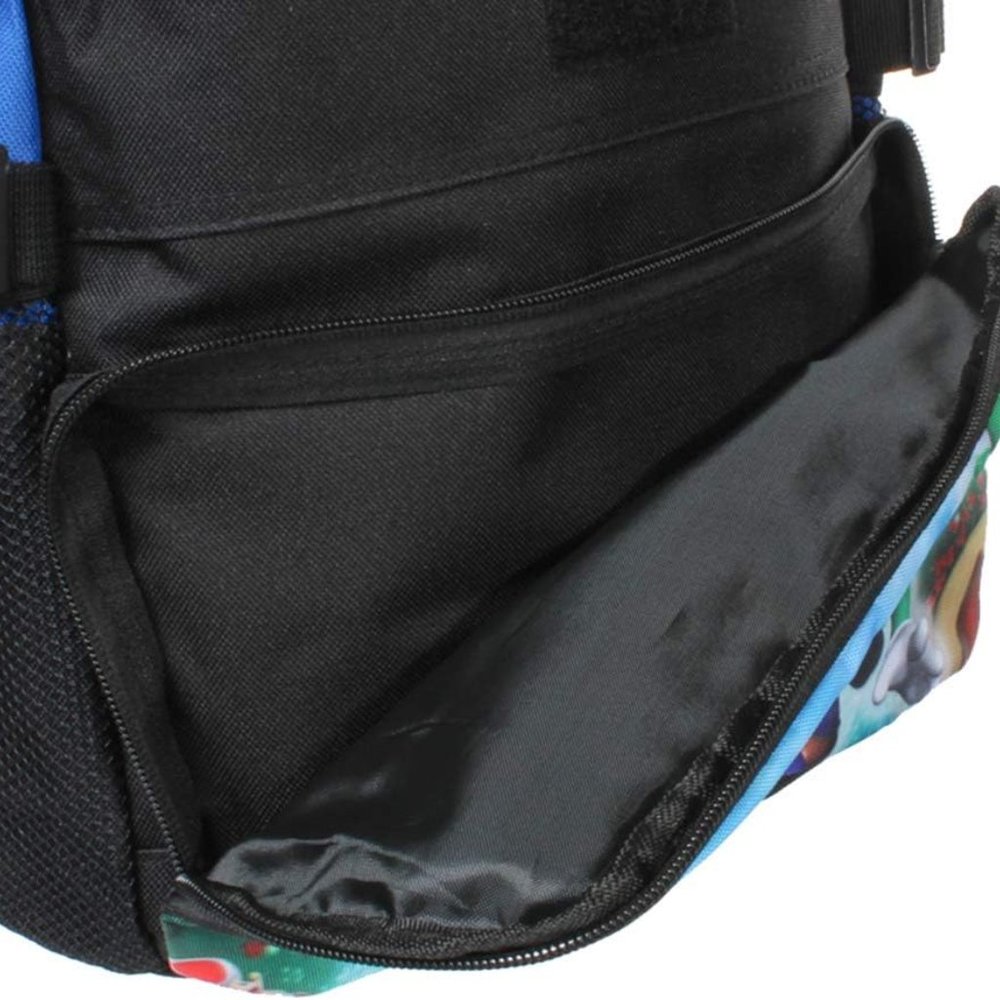 Mario & Yoshi Kids Backpack Large 17” Nintendo Character School Bag - Picture 6 of 8